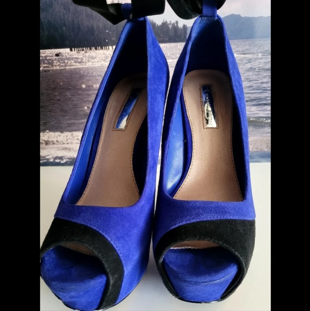 H By Halston Platform Heels